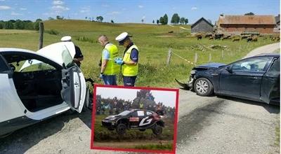 Rajd Polski. Wypadek Ogiera, nie żyje 69-letni kierowca 