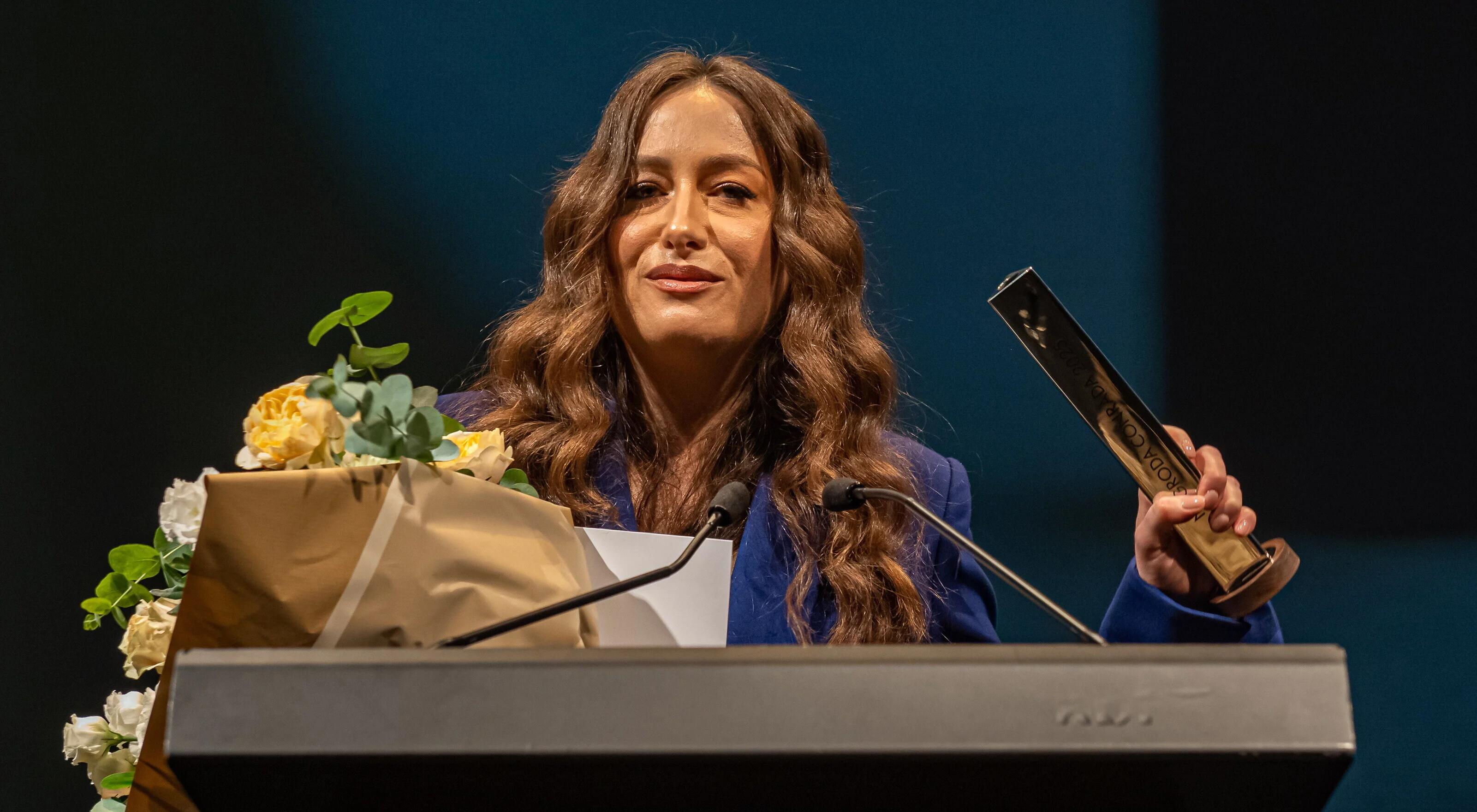 Marta Hermanowicz z Nagrodą Conrada za najlepszy debiut prozatorski