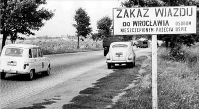 61 lat temu Wrocław zaatakowała czarna ospa