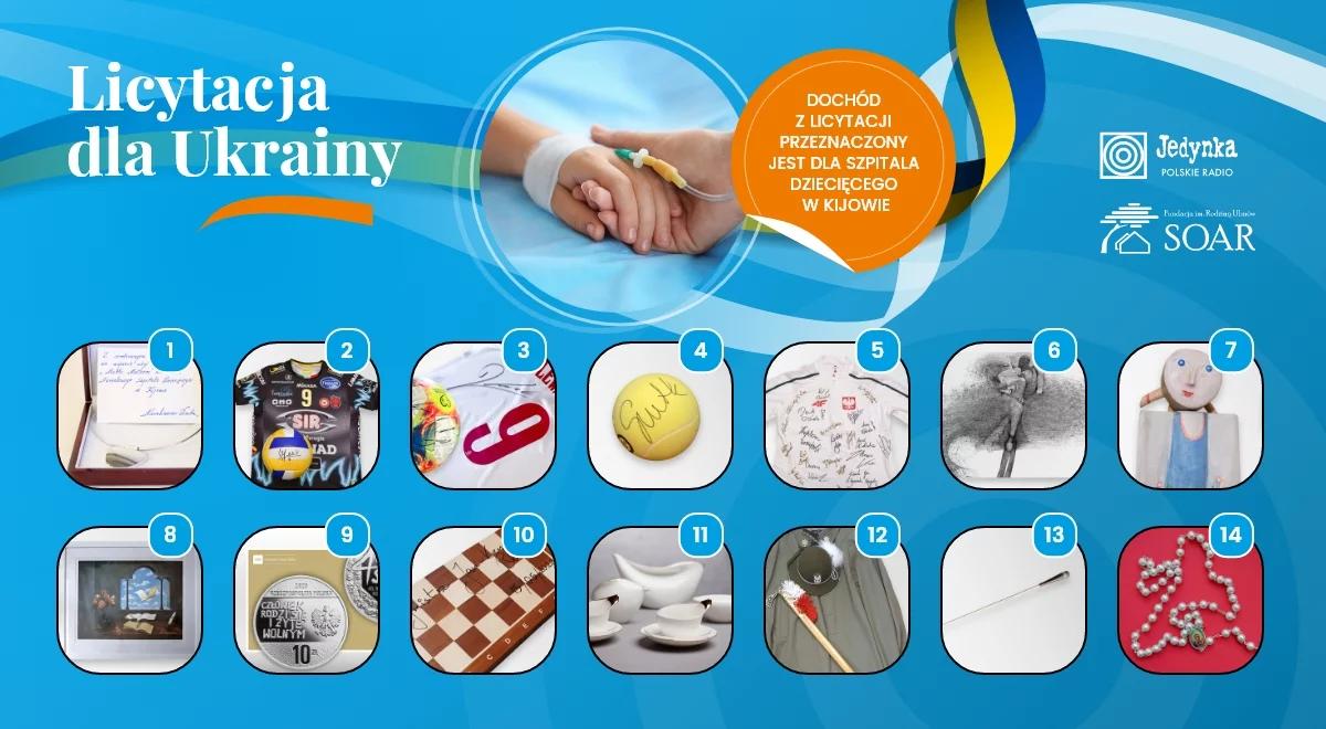 Licytacja charytatywna "Matki Matkom" w radiowej Jedynce. Środki trafią do kijowskiego szpitala