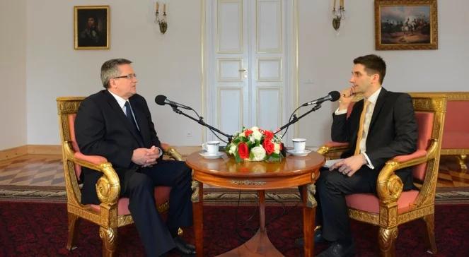 Prezydent RP Bronisław Komorowski: jesteśmy narodem optymistów