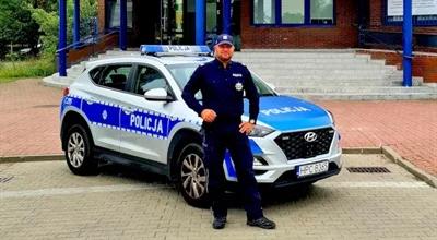 Złodziej kradł paliwo ze stacji benzynowych. Wpadł w ręce policjanta po służbie