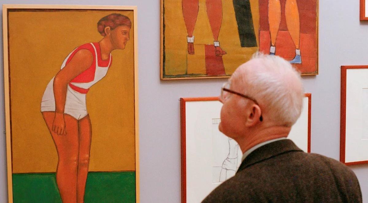 "Theatrum Jerzego Nowosielskiego". Sopocka wystawa poświęcona artyście 