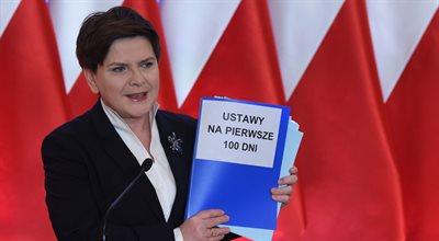 Premier Beata Szydło: sukcesem 100 dni rządu program "Rodzina 500+"