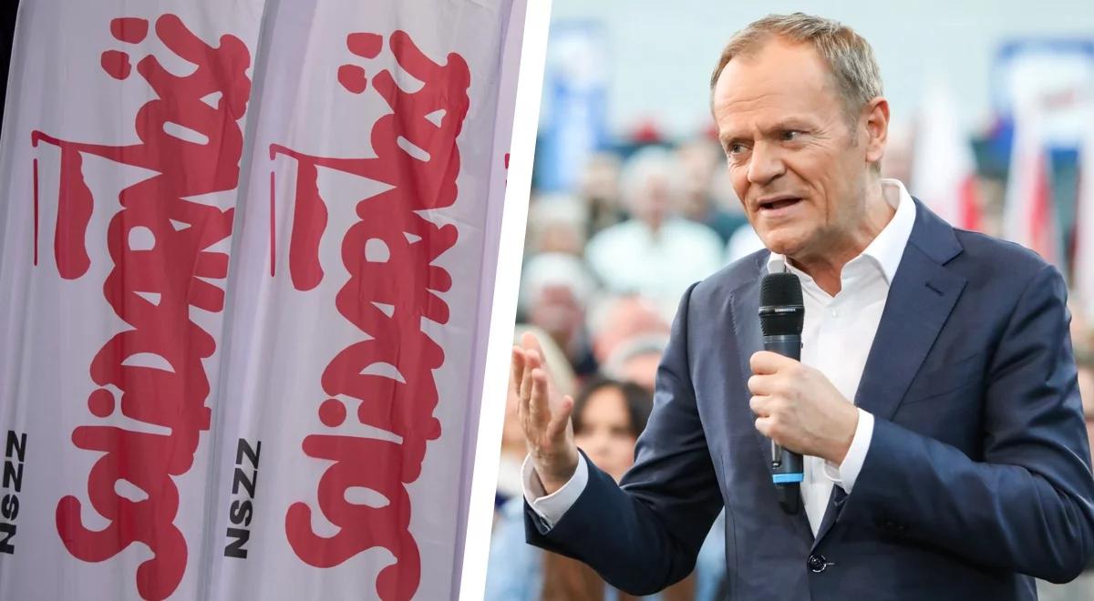 "Solidarność" jednoznacznie komentuje propozycje Tuska. "Pamiętamy jego rządy i mu nie wierzymy"