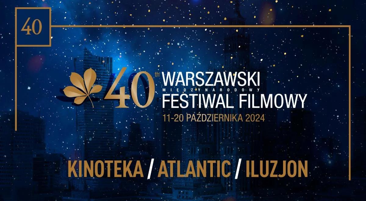 Jubileuszowy 40. Warszawski Festiwal Filmowy