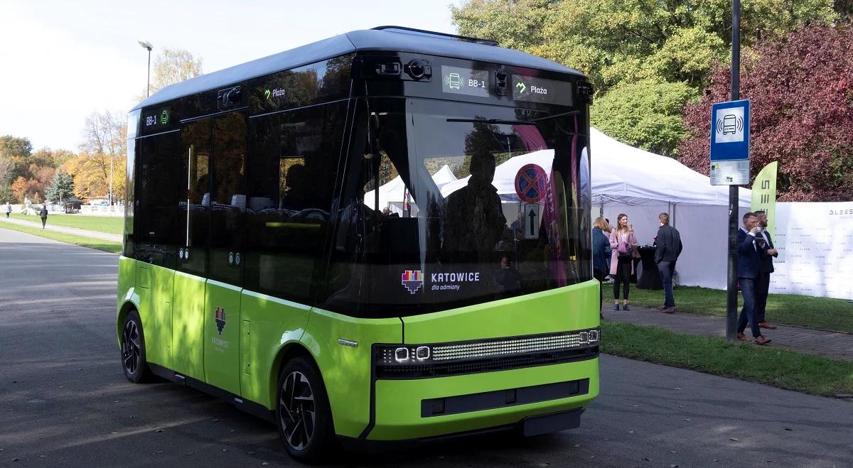 Polski autobus autonomiczny – na Śląsku trwają pierwsze testy miejskie