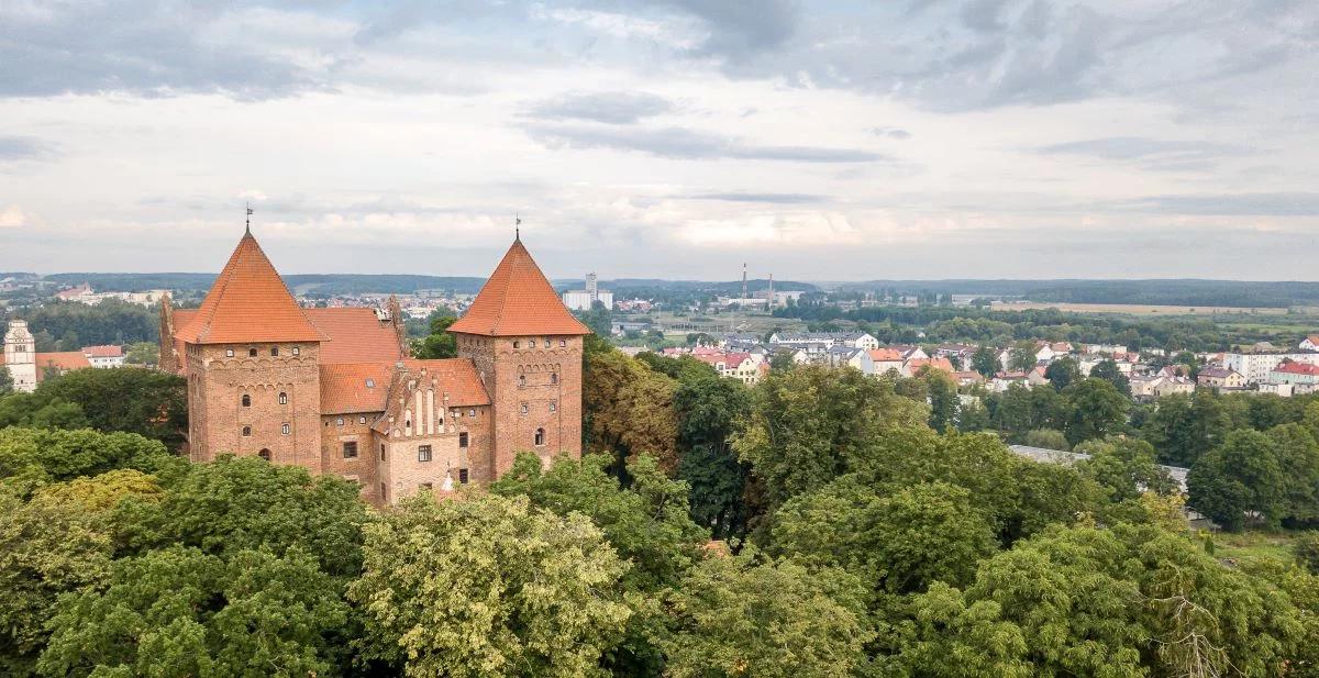 Zamek w Nidzicy – forteca krzyżacka górująca nad miastem