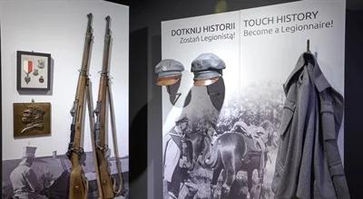 Pamiątki związane z Legionami Polskimi na wystawie w Muzeum Narodowym w Krakowie