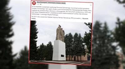 Jest zgoda władz Nowogardu. Z miasta zniknie sowiecki pomnik