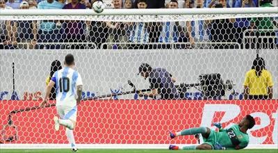 Copa America. Konkurs rzutów karnych w meczu Argentyny z Ekwadorem. Nieudana zabawa Messiego z jedenastego metra [WIDEO]