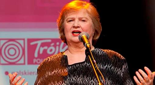 Stanisława Celińska na "Scenie teatralnej Trójki"