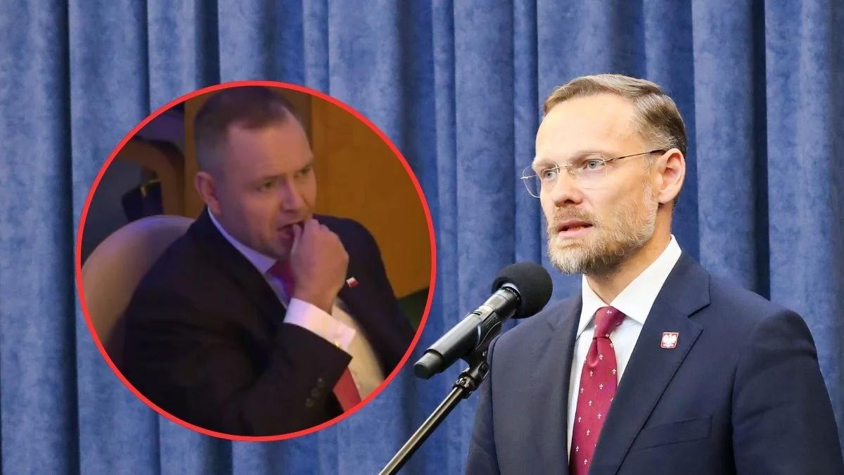 Nawrocki w ONZ wykonał znajomy gest. Bogucki: jakie to ma znaczenie?