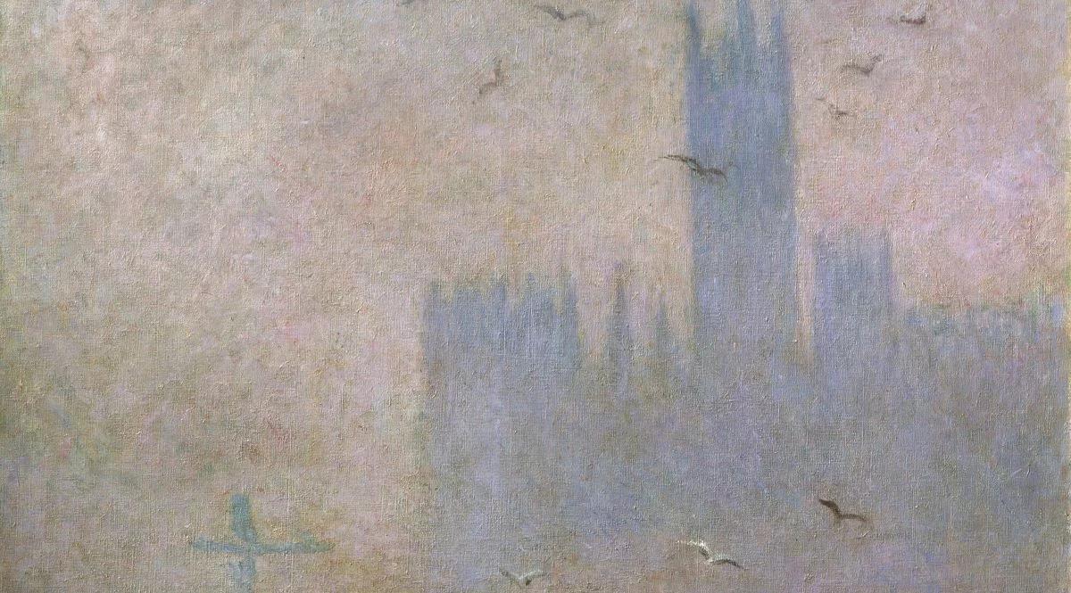 Claude Monet i londyński Parlament malowany… smogiem