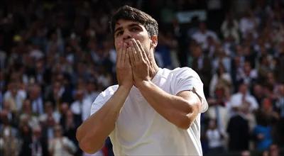 Euro 2024. Carlos Alcaraz wygrał Wimbledon, a finał Hiszpania - Anglia oglądał... na telefonie