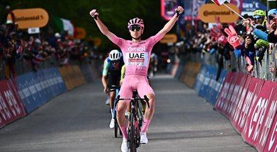 Giro d'Italia. Kolejne etapowe zwycięstwo Pogacara. Przewaga Słoweńca rośnie