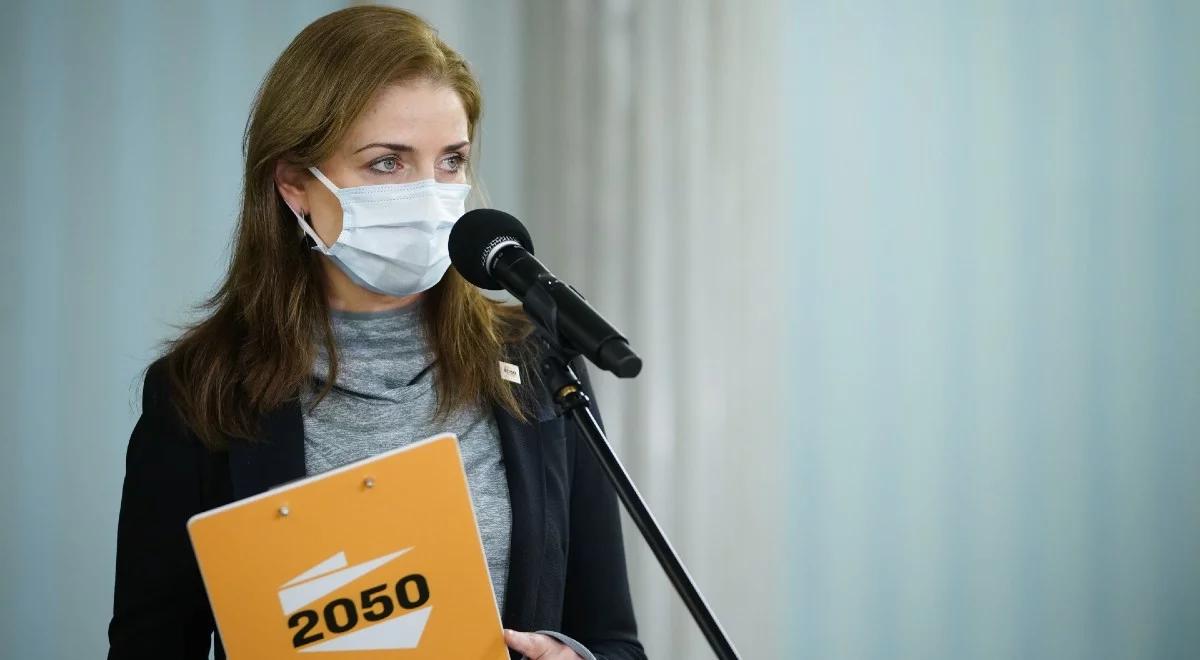 "Będziemy tworzyli przyszły rząd". Joanna Mucha o współpracy Polski 2050 z PO