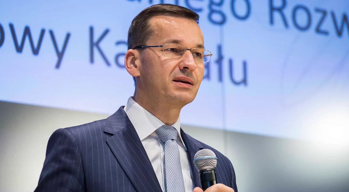 Premier Mateusz Morawiecki na antenie radiowej Trójki