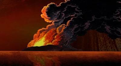 Erupcja Krakatau. Ocean przez rok wyrzucał ciała ofiar