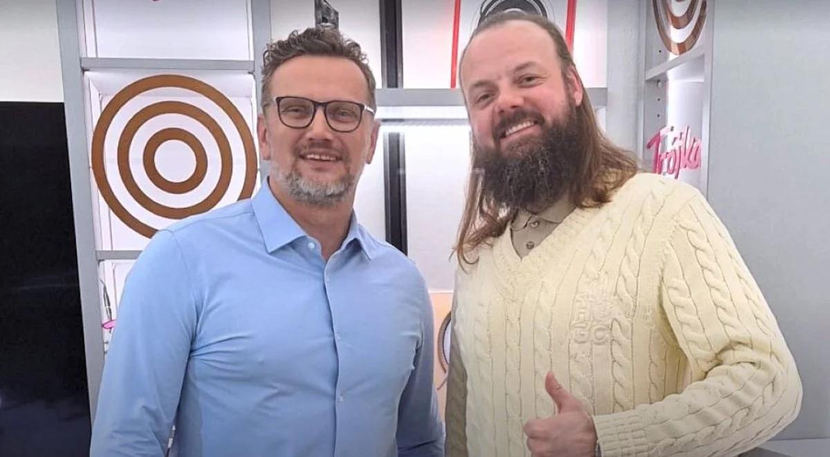 "Ludzie" na sportowo. Gościem Wojciecha Zawioły hokeista Przemysław Odrobny