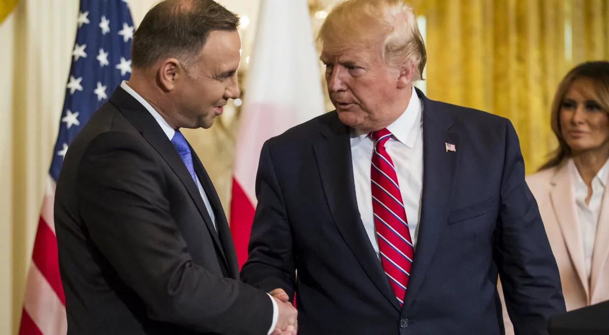 Skutki wizyty prezydenta Andrzeja Dudy w USA. "Wielki sukces dyplomatyczny Polski"