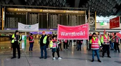 Strajki na lotniskach w Niemczech. LOT odwołuje rejsy z Polski