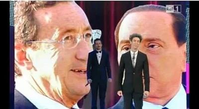 Hit festiwalu w San Remo: Berlusconi załatwię Cię!