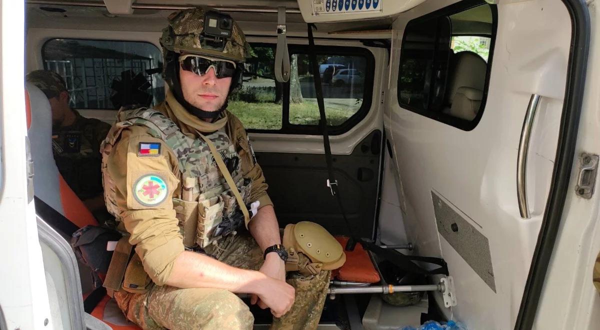 Witold Dobrowolski. Wolontariusz pod ostrzałem [POSŁUCHAJ REPORTAŻU]