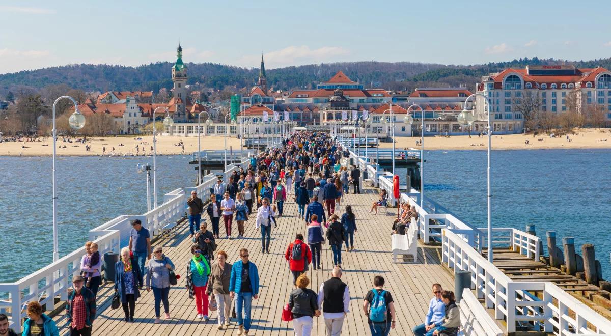 Sopot. Trójkołowiec w służbie czystości