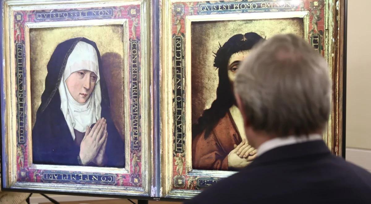 "Mater Dolorosa" i "Ecce Homo" – kolejne dzieła zrabowane w czasie wojny wracają do Polski