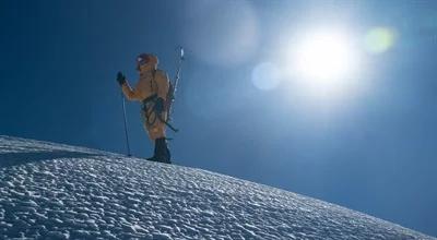 Bartek Ziemski zjechał na nartach z piątego szczytu Ziemi. "Warunki nie były łatwe"