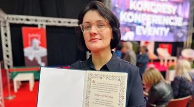 Justyna Dżbik-Kluge z tytułem Ambasadora Targów Książki! 