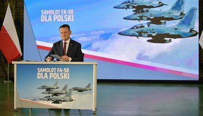 Polska kupiła 48 koreańskich myśliwców FA-50. Znamy wartość umów