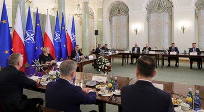 Posiedzenie Rady Bezpieczeństwa Narodowego w przeddzień wizyty prezydenta i premiera w USA