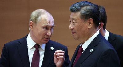 Relacje na linii Chiny-Rosja. "Pekin zachowuje się bardzo ostrożnie, dopuszcza możliwość porażki Moskwy"