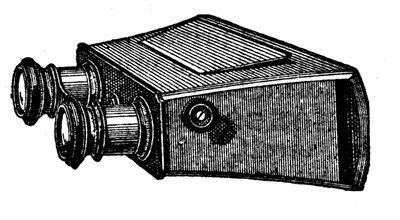 Kinetoskop, mutoskop i stereoskop. Bardzo stary sprzęt filmowy