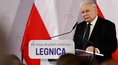 Jarosław Kaczyński w Legnicy: chcemy UE suwerennych ojczyzn, to jest w naszym interesie narodowym