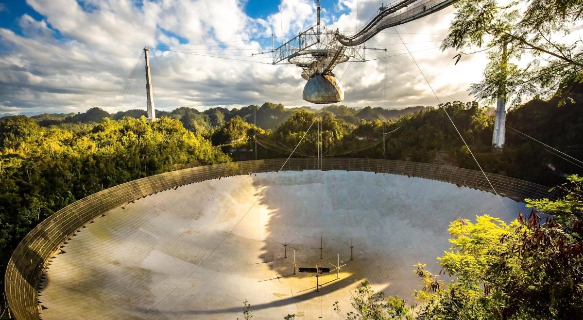 Dramatyczny koniec gigantycznego radioteleskopu w Arecibo