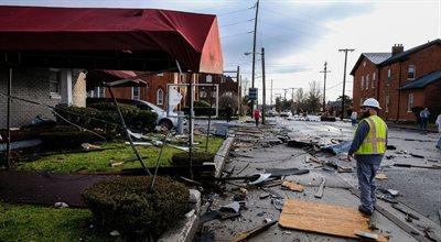 USA: tornado spustoszyło cały stan. Kilkadziesiąt ofiar, żywioł niszczył budynki