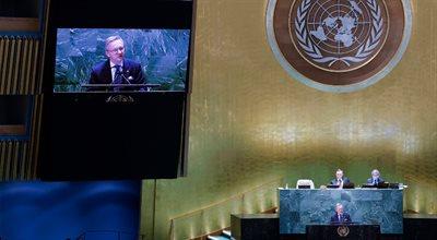 W ONZ debata o wojnie na Ukrainie. Szczerski: Rosja wybrała drogę eskalacji