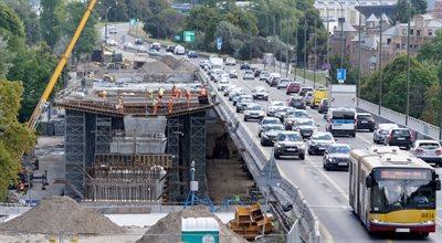 Remont wiaduktów Trasy Łazienkowskiej w Warszawie. Ekspert uważa, że pewne kwestie można było zrobić szybciej