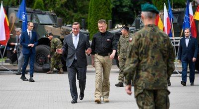 Szef MON spotkał się z ministrem obrony Niemiec. Omówiono kwestie bezpieczeństwa w regionie