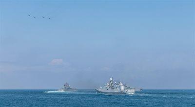 Rosyjskie okręty przepłynęły przez wody terytorialne Japonii