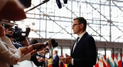 Szczyt RE w Brukseli. Premier Morawiecki: Polska była głównym ambasadorem przyznania Ukrainie statusu kandydata