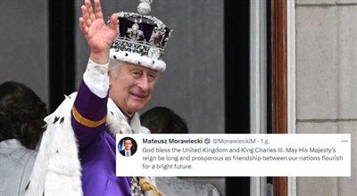 Premier Morawiecki pogratulował Karolowi III. "Niech Bóg błogosławi Wielką Brytanię i króla"