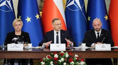 Rada Bezpieczeństwa Narodowego. Andrzej Duda: nikt nie odważy się zaatakować silnego NATO