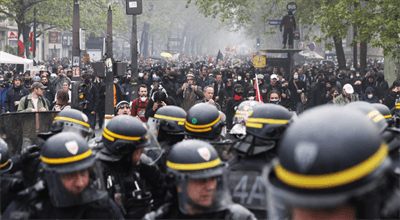 Francja: ogromne protesty w największych miastach. Na ulice wyszły setki tysięcy osób