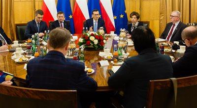 "Dziękuję za owocne spotkanie". Premier Morawiecki zapewnia o dialogu z Solidarnością