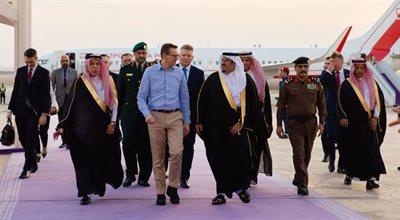 Premier Morawiecki rozpoczął wizytę w Arabii Saudyjskiej. Będzie rozmawiał o współpracy energetycznej