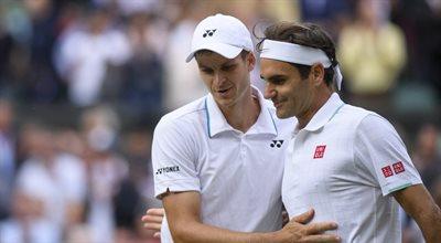 Hubert Hurkacz "zakończył" karierę Rogera Federera. Co to był za ćwierćfinał Wimbledonu